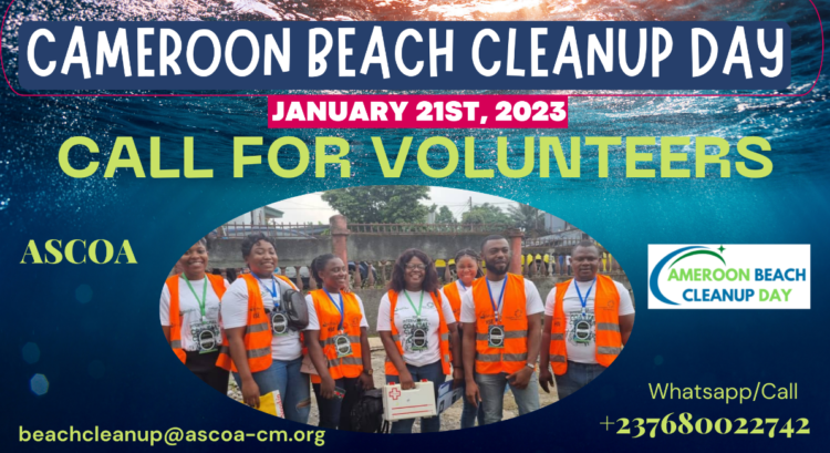 Call for Volunteers – 2023 Cameroon Beach Clean-up